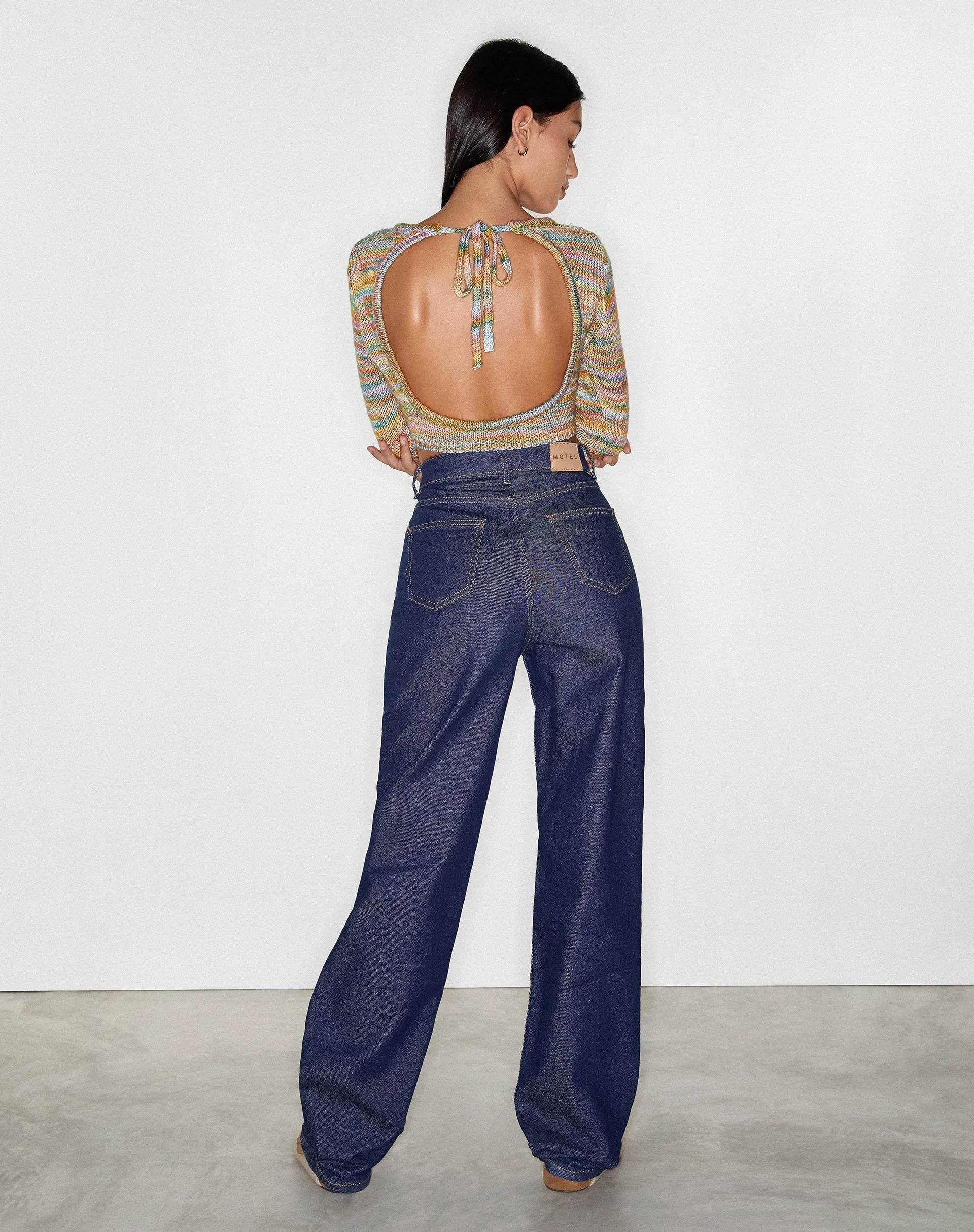 Parallel Jeans in Rinse Blue Wash