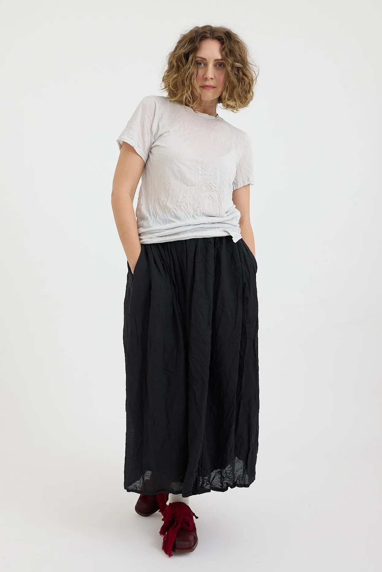 Pas de Calais - Tucked Long Skirt