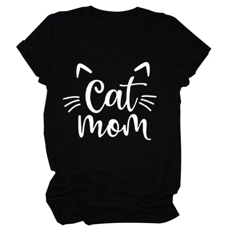 Pawsome Cat Mom Tee