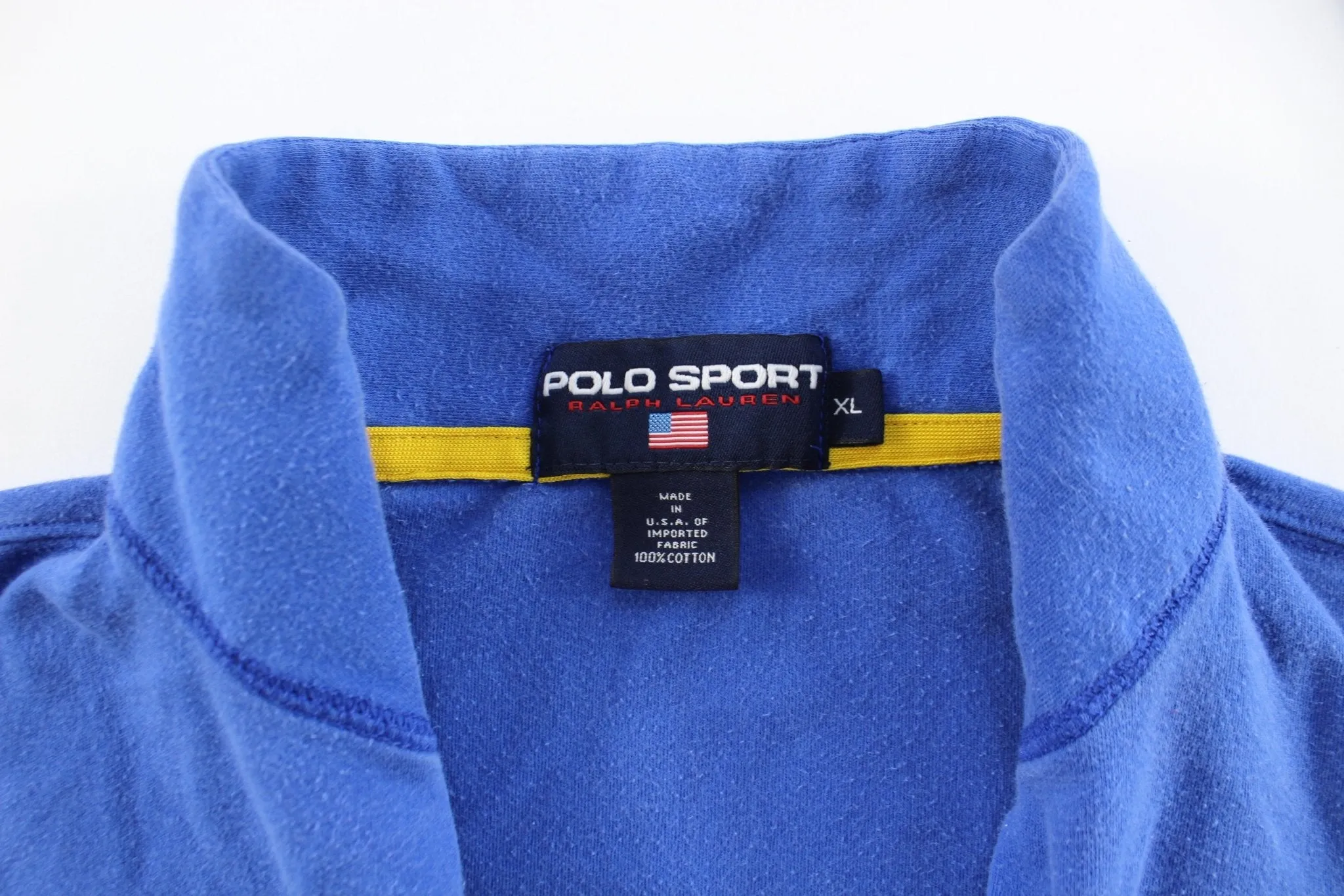 Polo Sport Ralph Lauren Black & Blue Zip Up Sweater