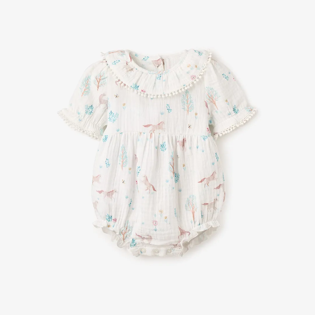 Pony Meadow Organic Muslin Bubble