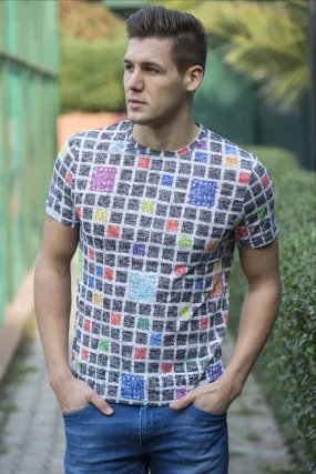 Print SquaresT-Shirt