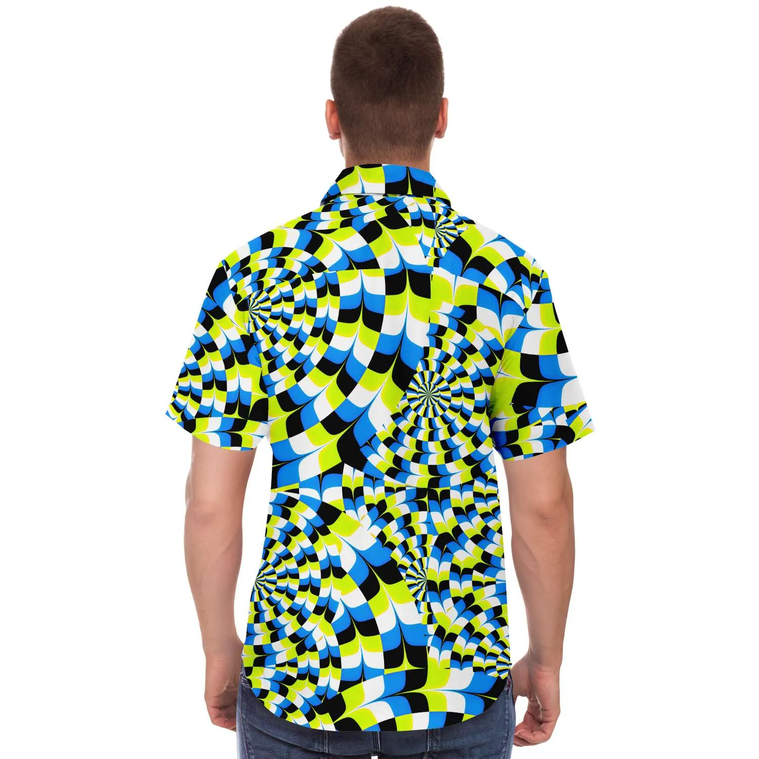 Psychedelic Sunflower Button Shirt | Hubert S