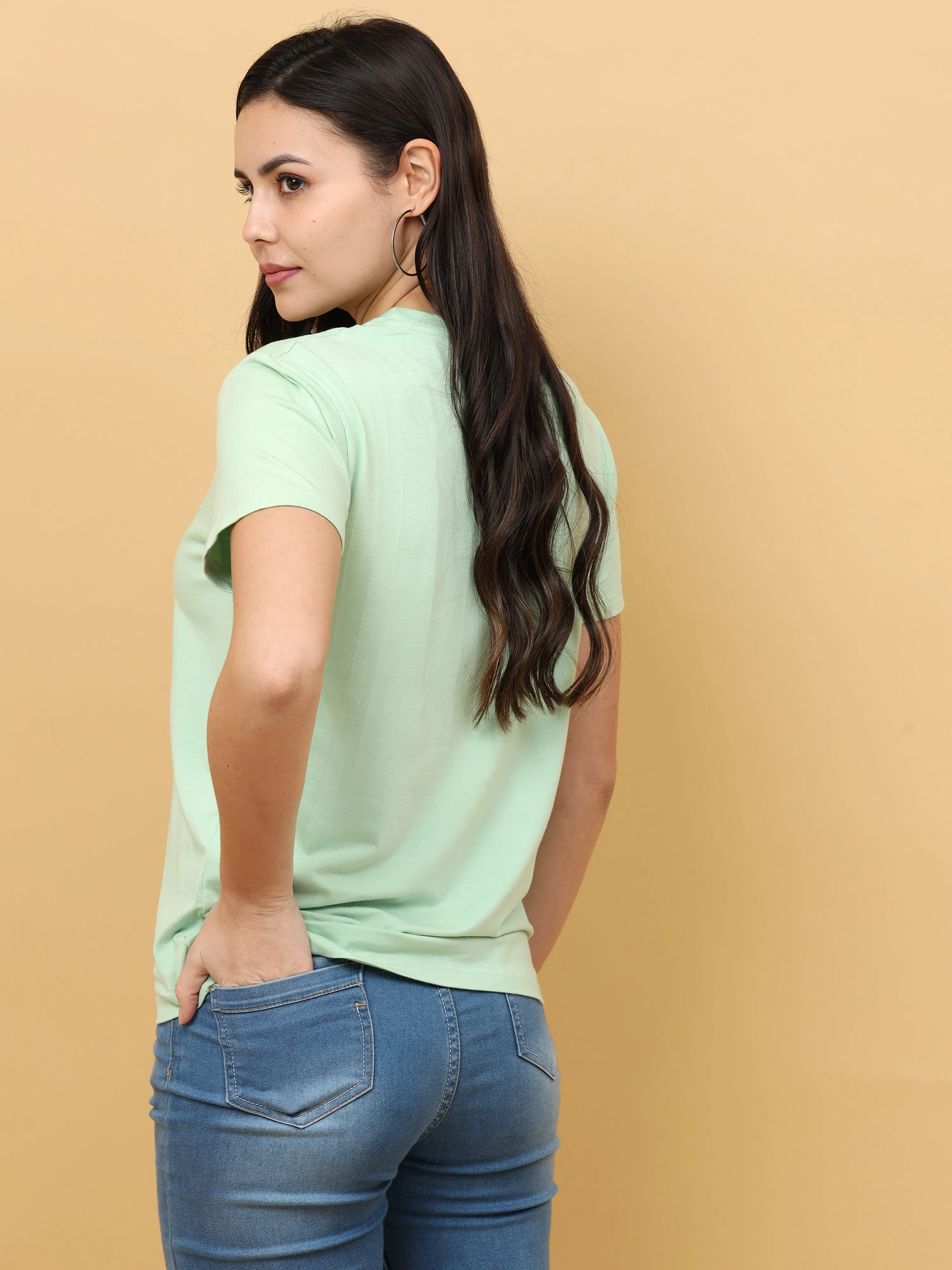 Quite Green Womens Bamboo Fabric T-Shirt