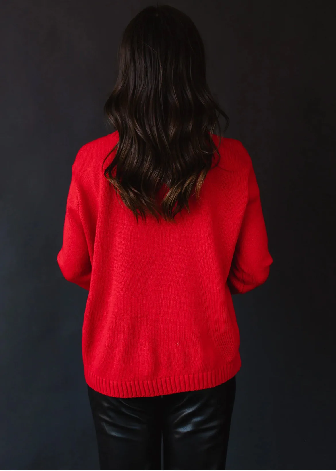 Red Merry Sweater