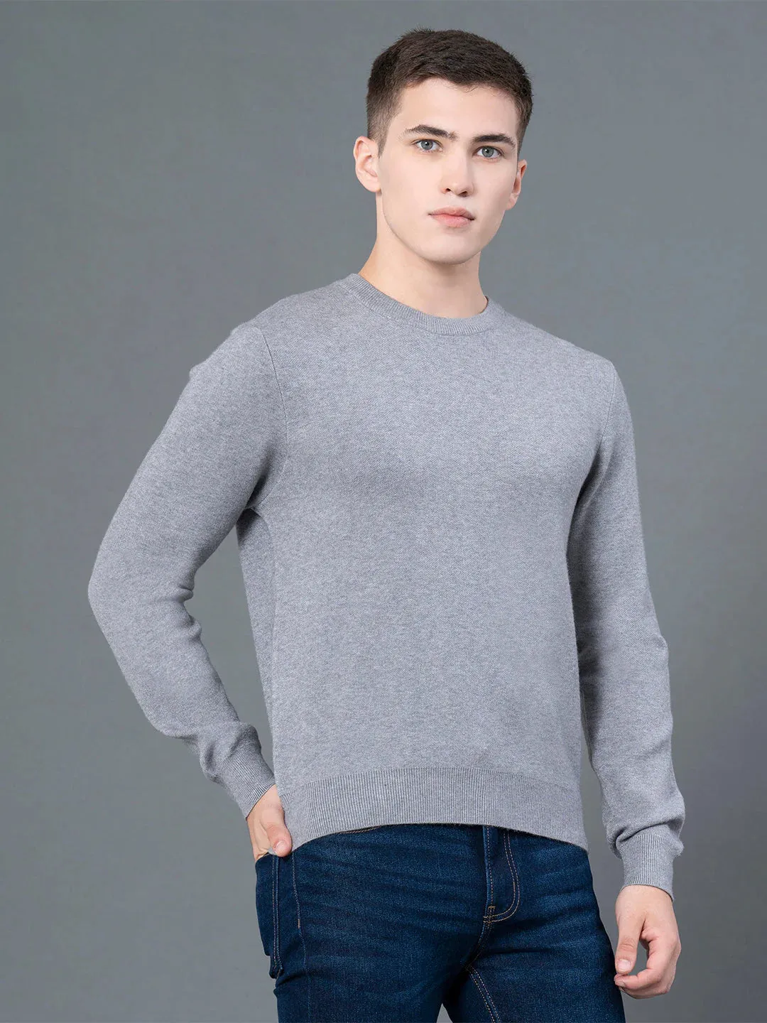 RedTape Pattern Sweater for Men | Ultimate Comfort