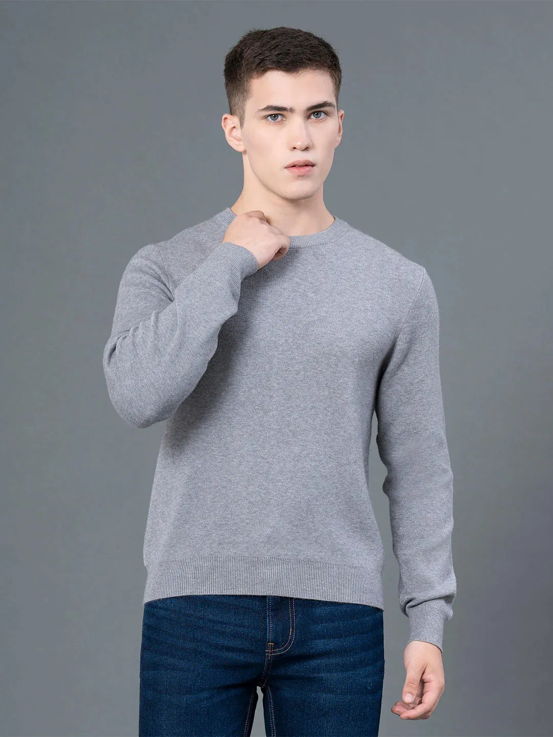 RedTape Pattern Sweater for Men | Ultimate Comfort