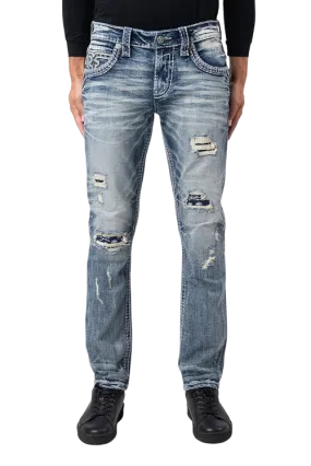 Rock Revival Men's Straight Denim Jeans