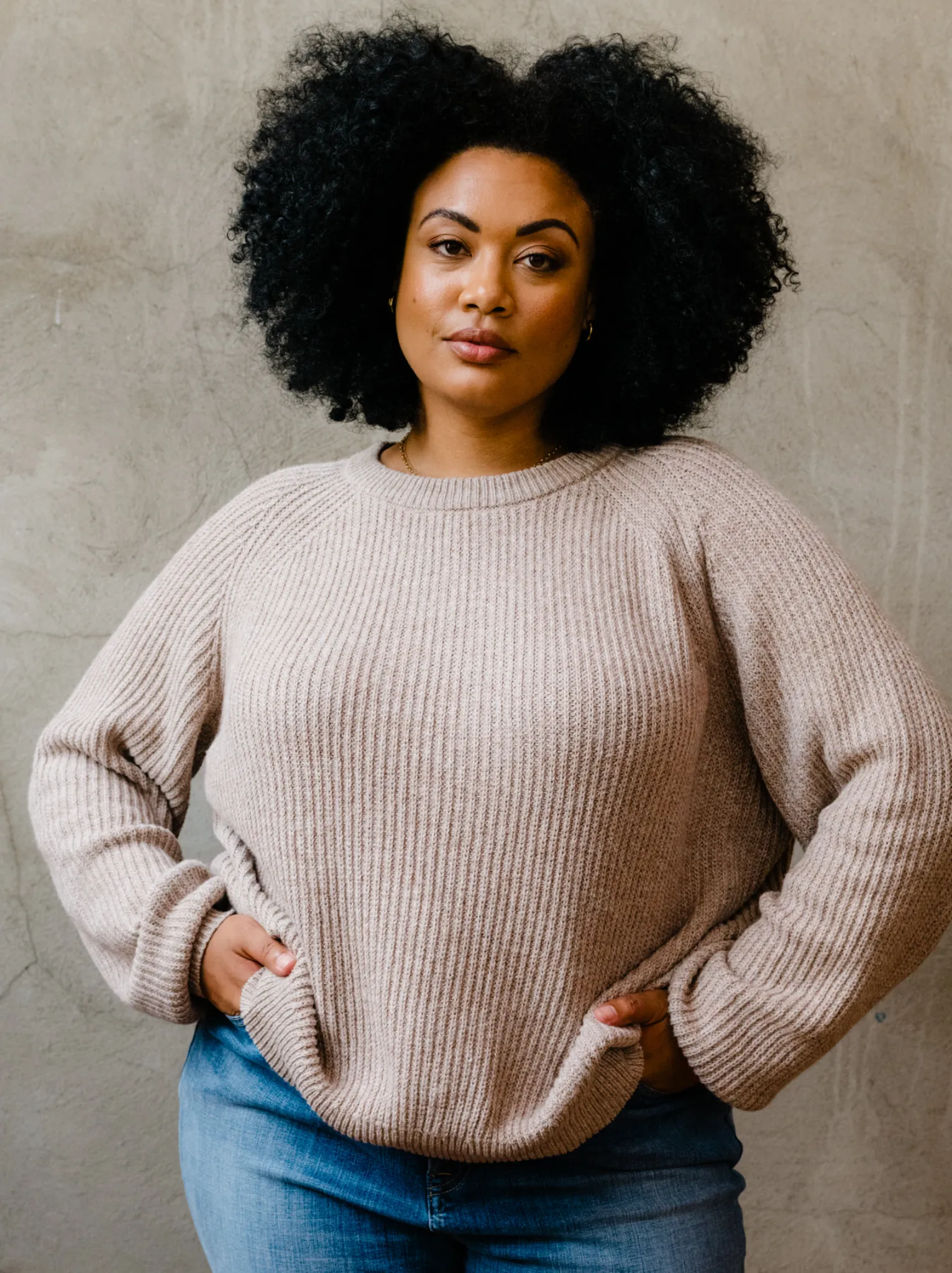 Rowan Rib Crew Sweater