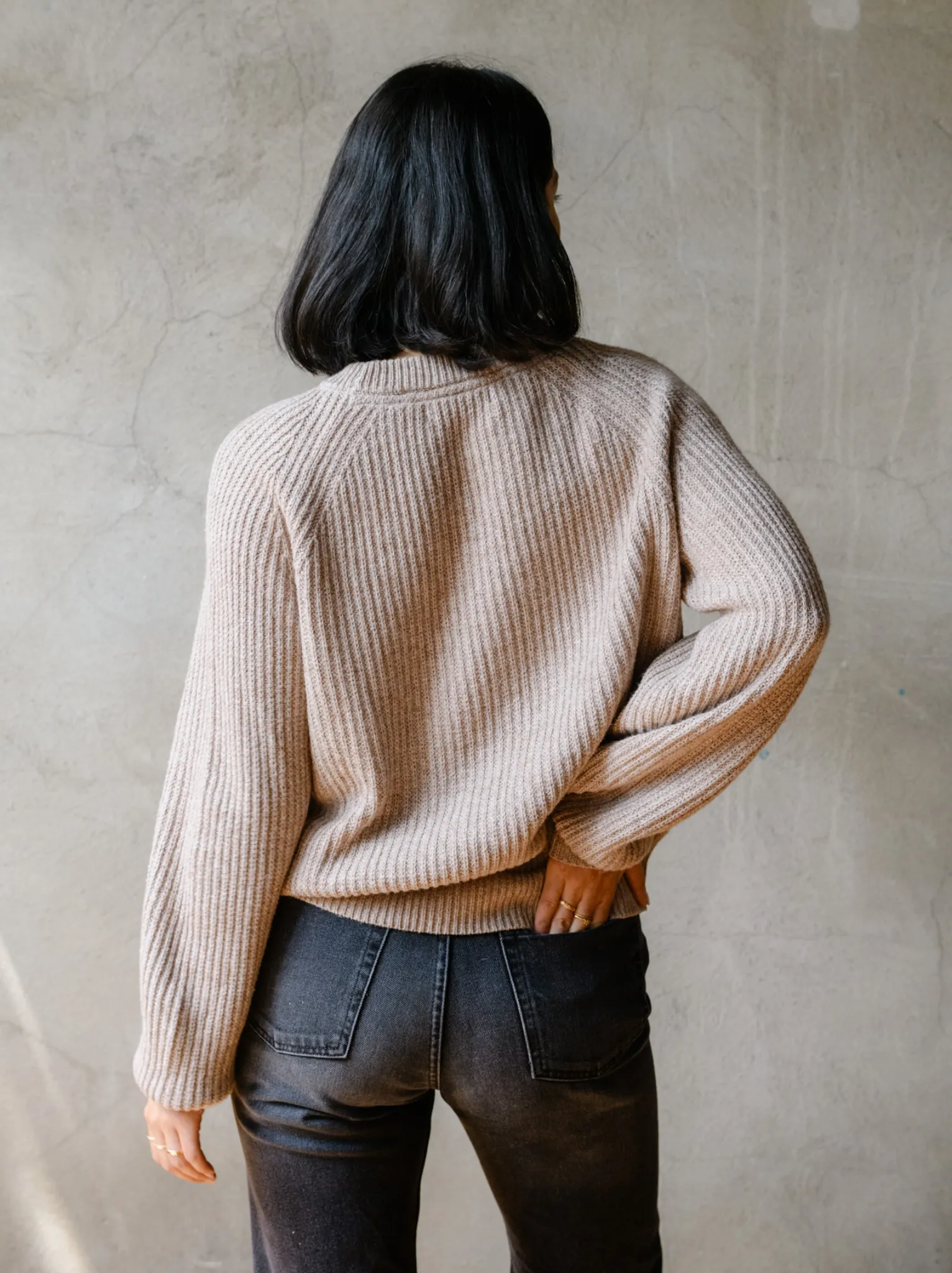 Rowan Rib Crew Sweater