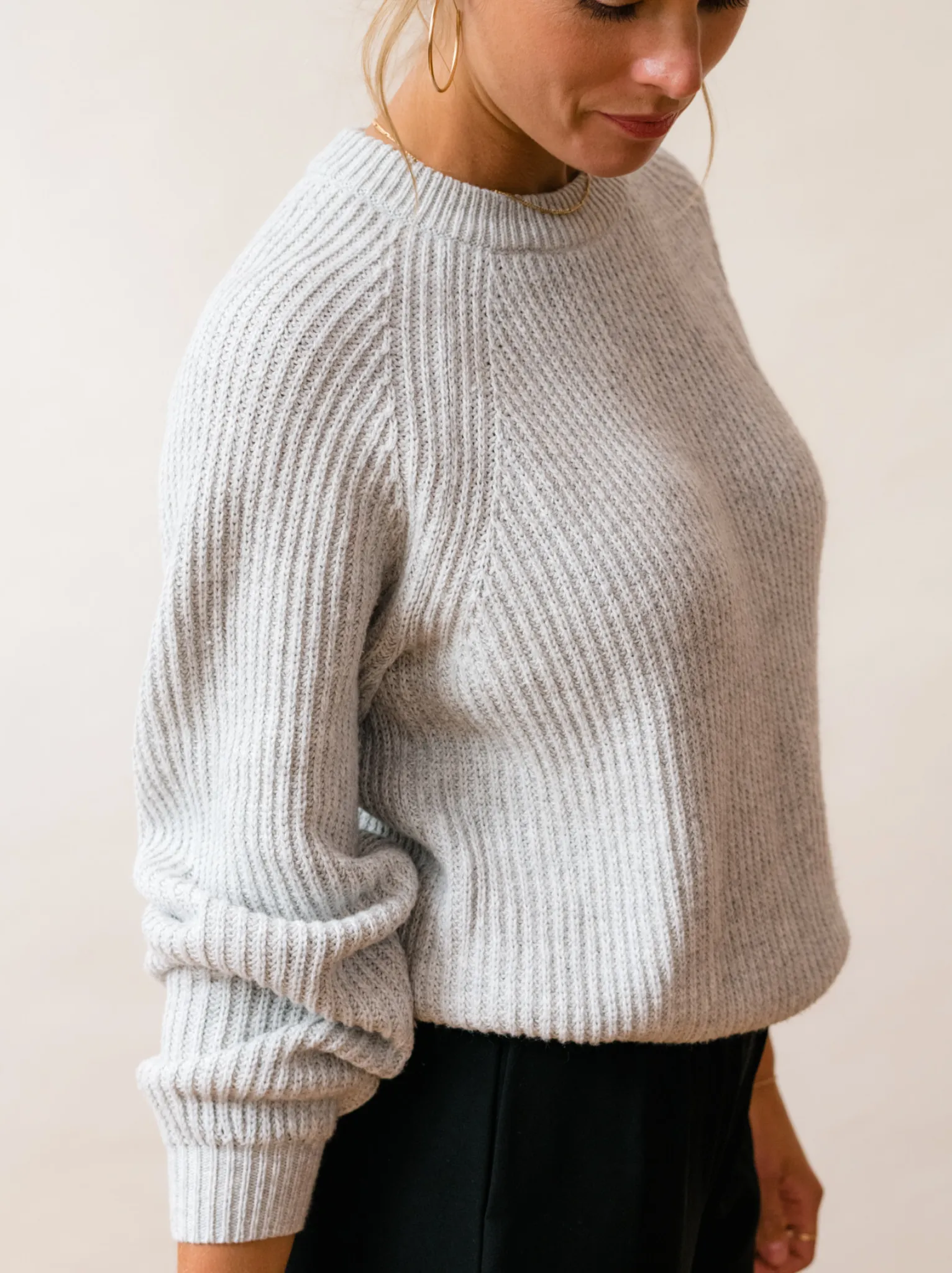 Rowan Rib Crew Sweater