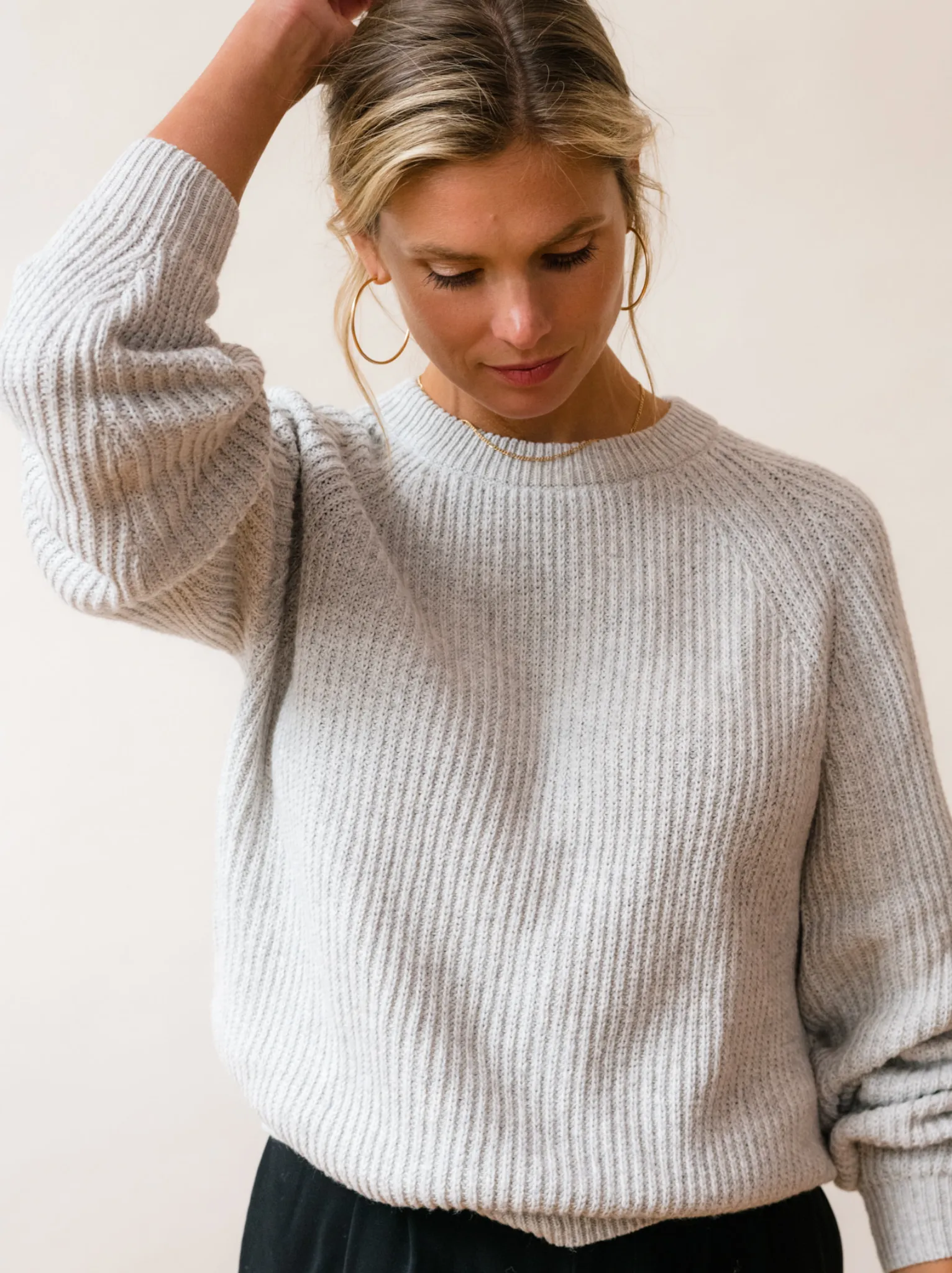 Rowan Rib Crew Sweater