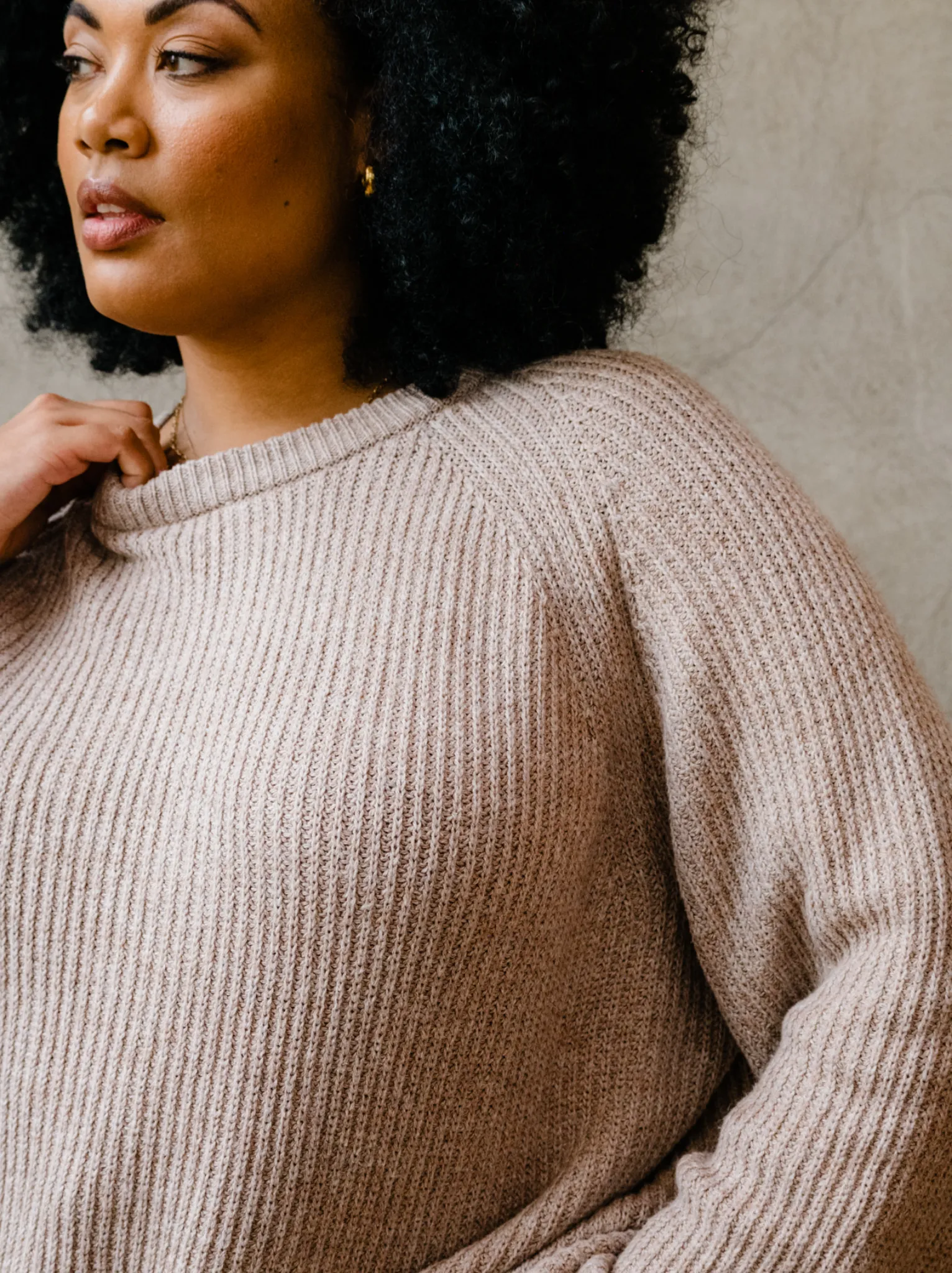 Rowan Rib Crew Sweater