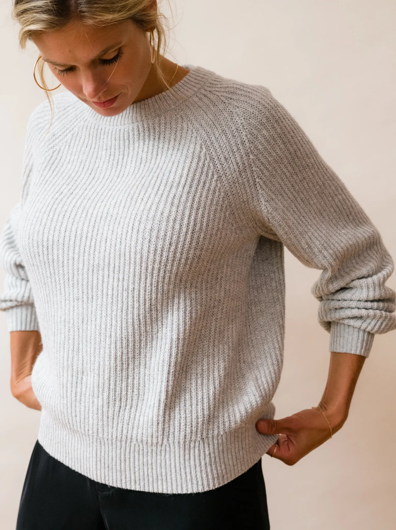 Rowan Rib Crew Sweater