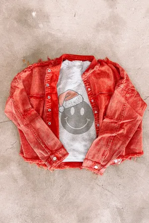 Santa Smiles Graphic Sweatshirt