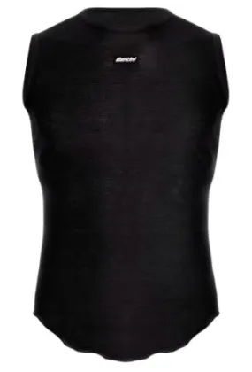 Santini Dry Sleeveless Base Layer - Black