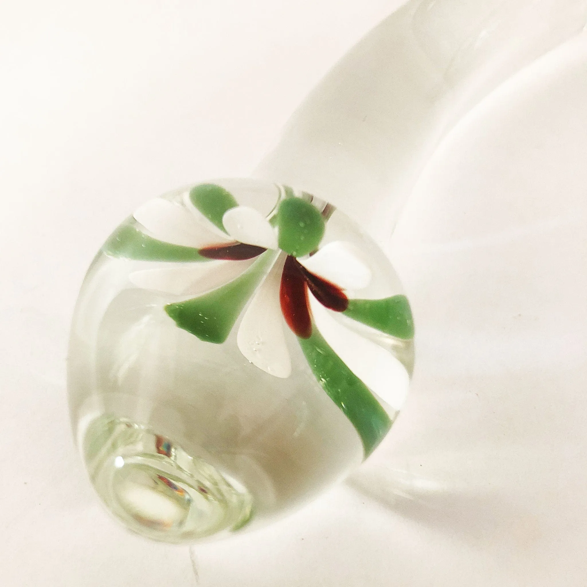 Sh! Flower Glass Dildo