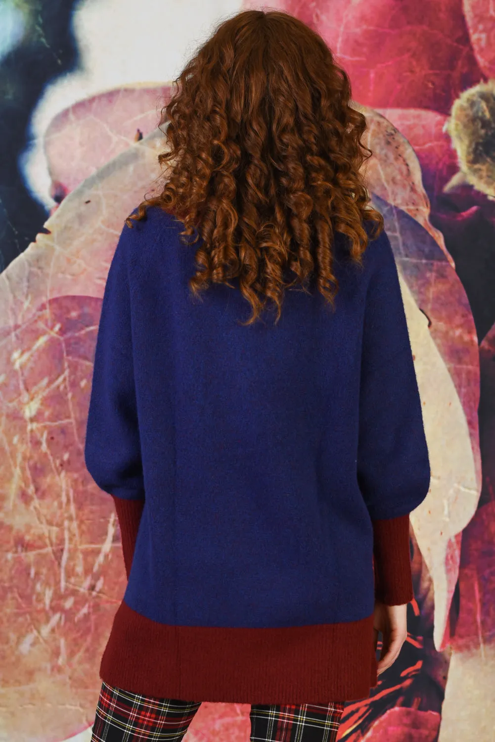 Skylar Sweater - Blue Ruby | SALE