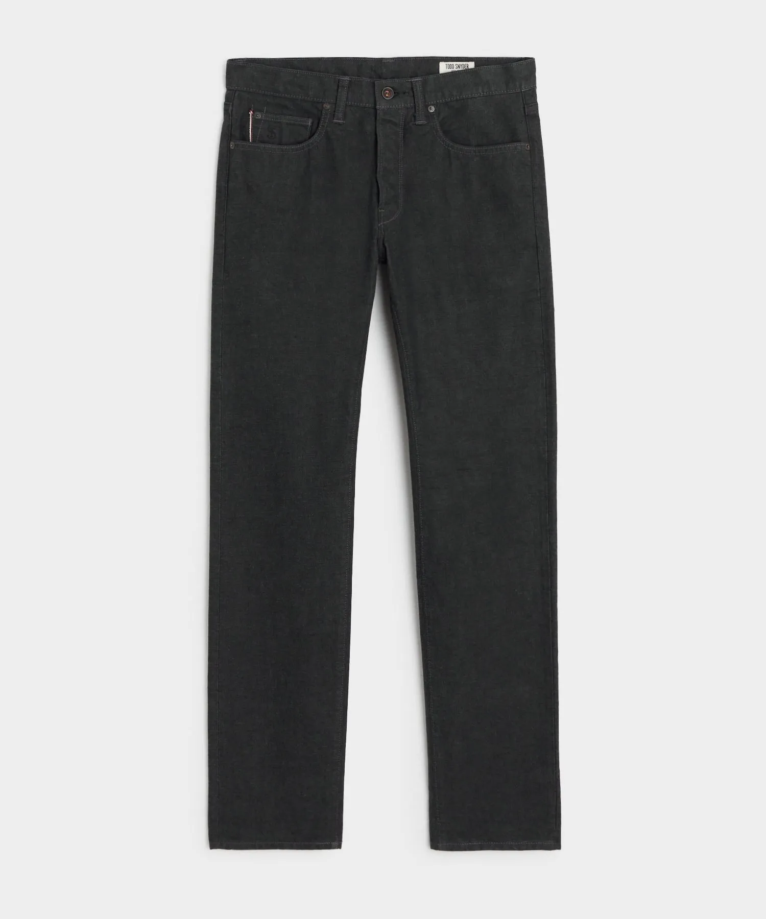 Slim Lightweight Japanese Selvedge Jean in Charcoal