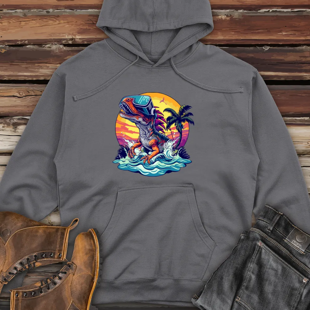 Spinosaurus V R Fisherman Midweight Hooded Sweatshirt