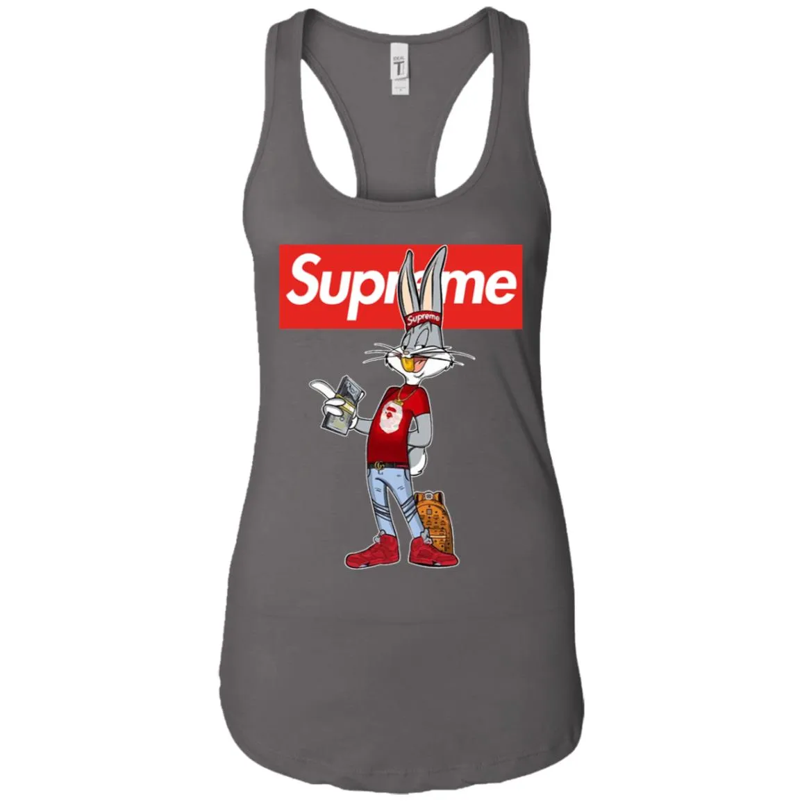 Supreme Rabbit Money Women Tank Top