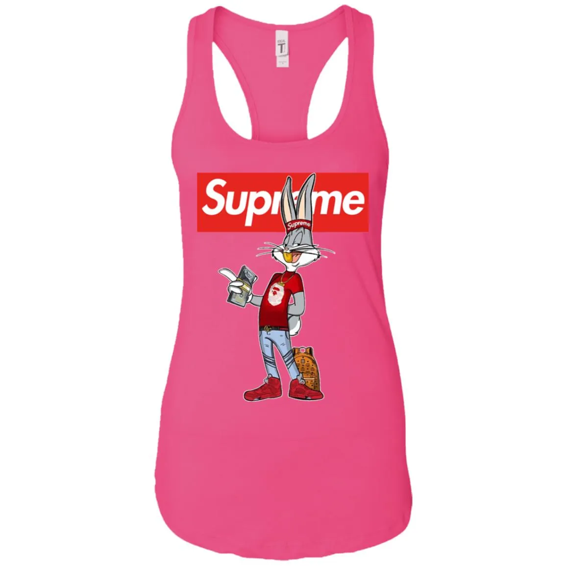 Supreme Rabbit Money Women Tank Top