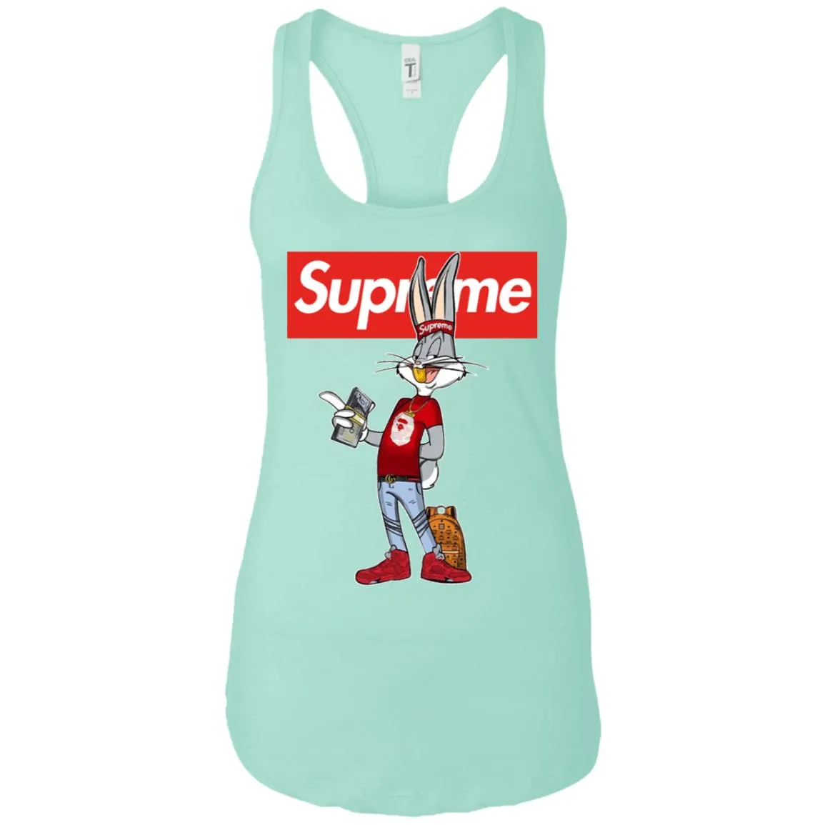 Supreme Rabbit Money Women Tank Top