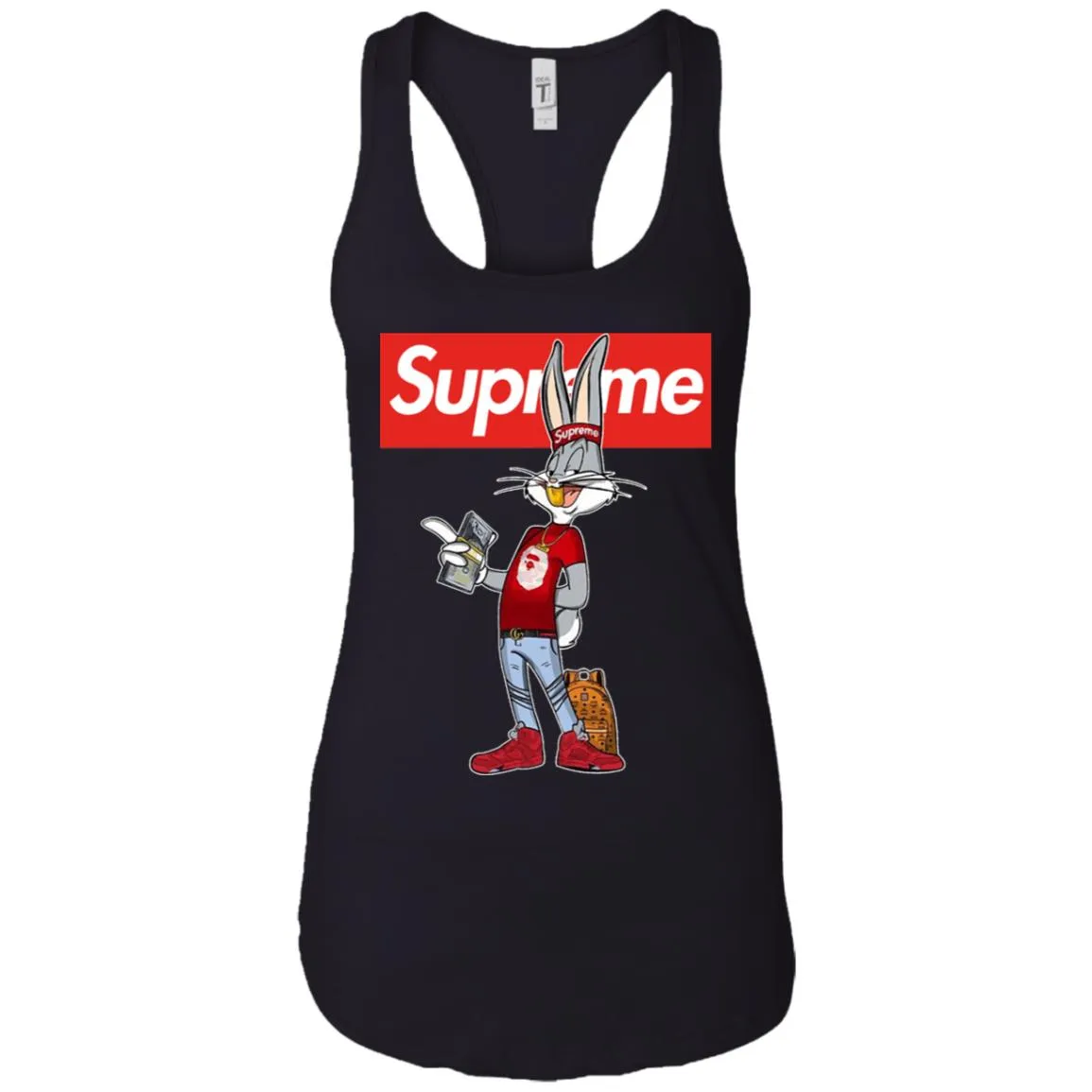 Supreme Rabbit Money Women Tank Top