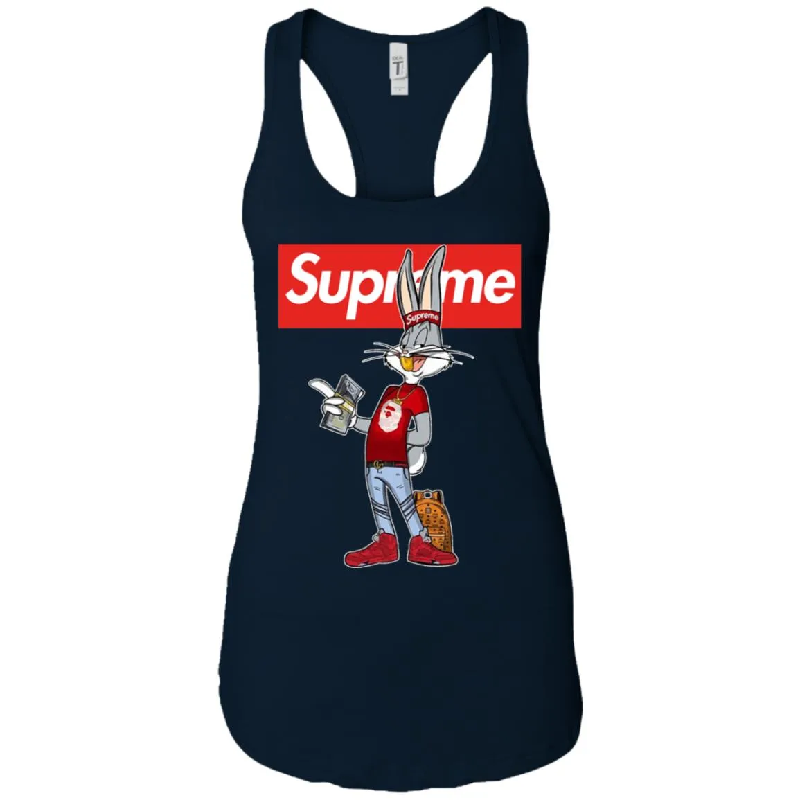 Supreme Rabbit Money Women Tank Top