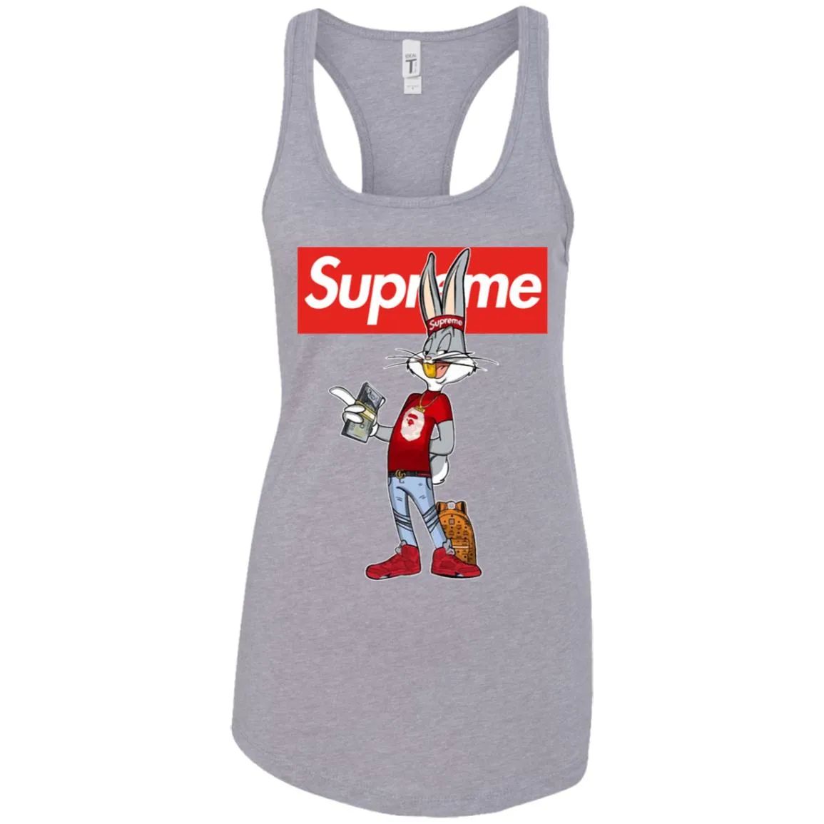 Supreme Rabbit Money Women Tank Top