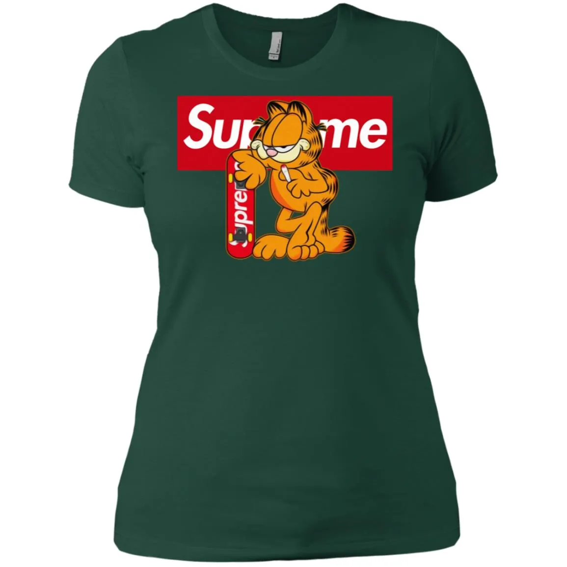 Supreme Tiger T-shirt Women Cotton T-Shirt