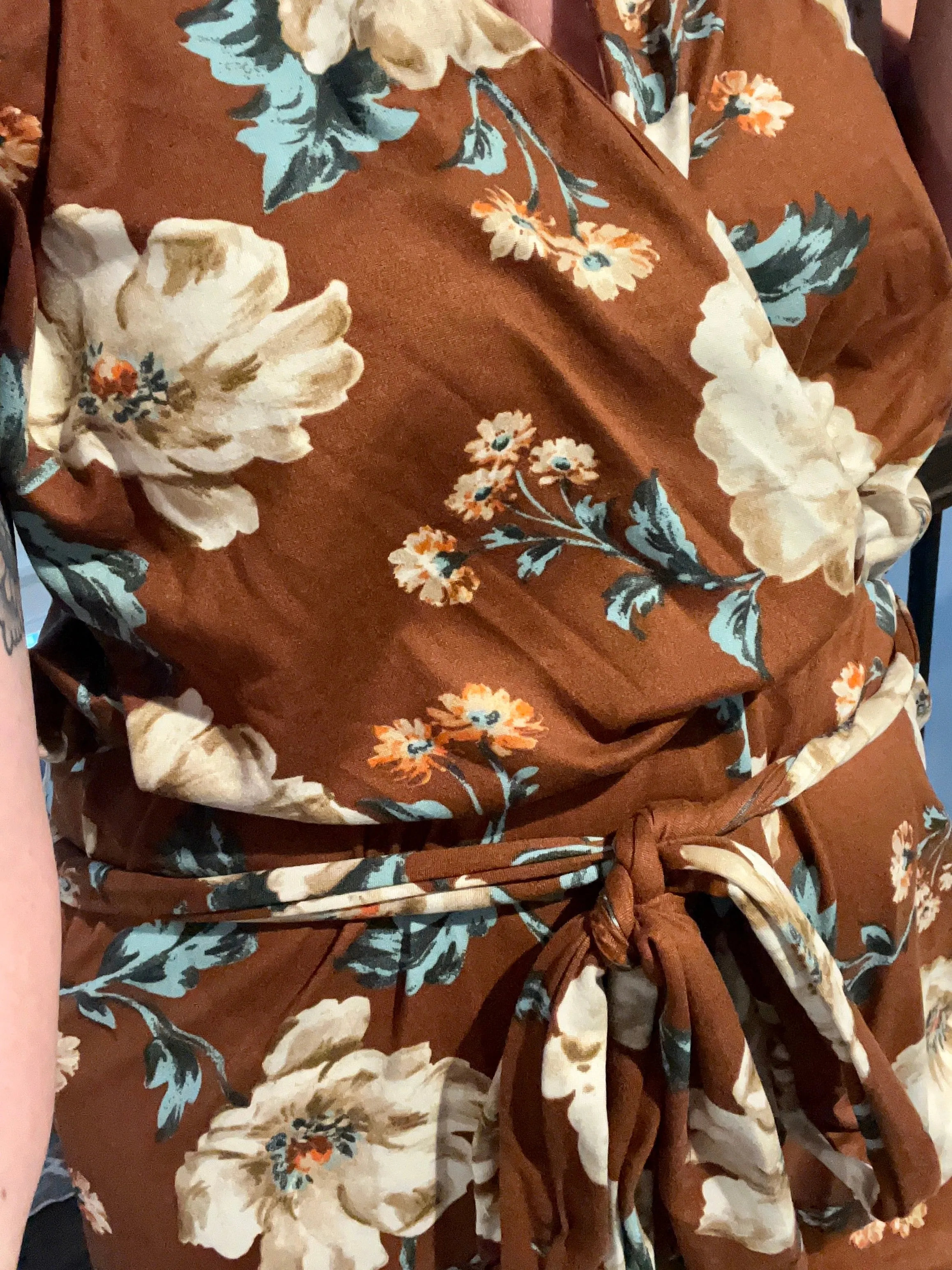 Surplus floral romper