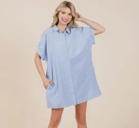 Suzie Striped Button Down Dress