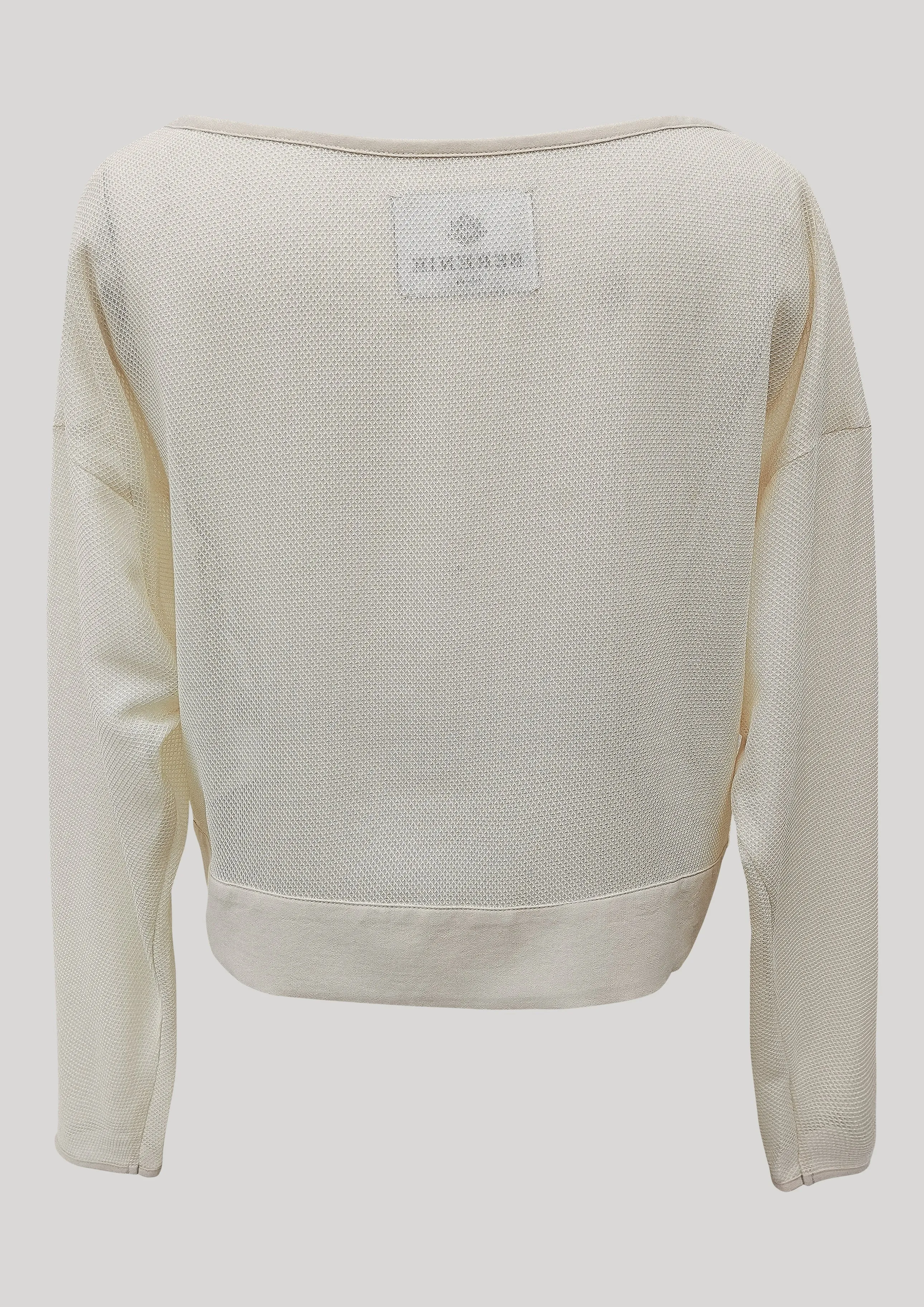 SWEATER - MESH creme