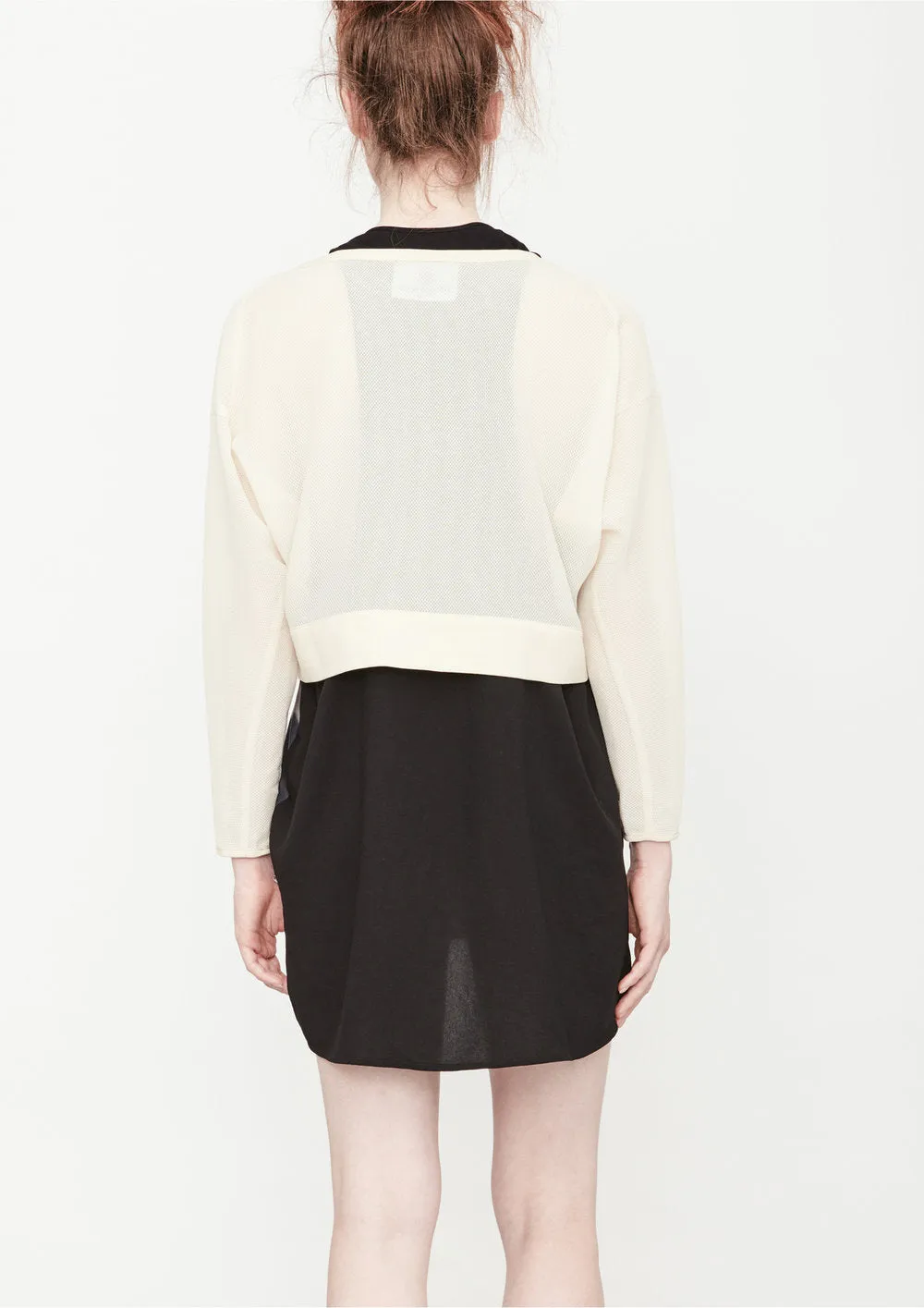 SWEATER - MESH creme