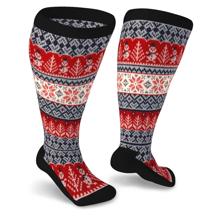 Sweater Weather Non-Binding Diabetic Socks