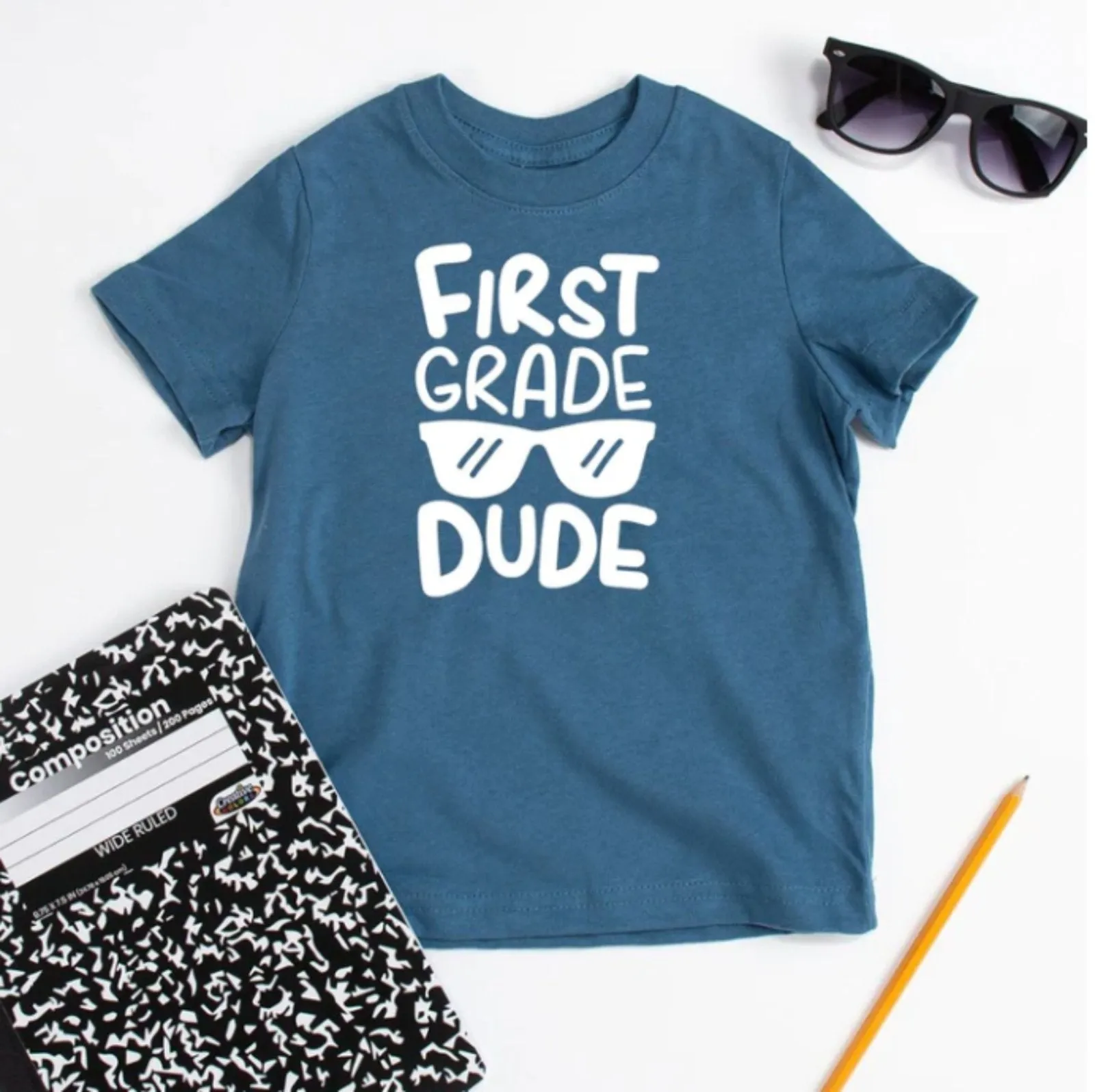 Sweet Wink Boys Blue FIRST GRADE DUDE S/S Shirt