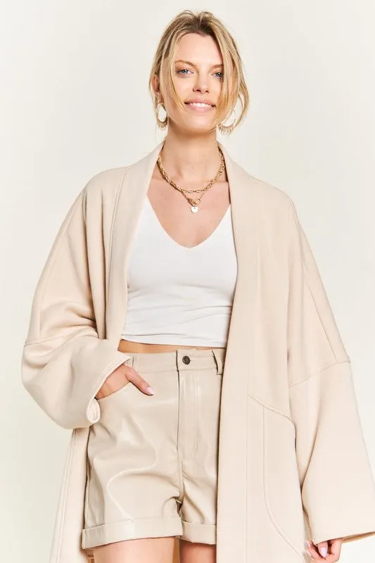 TEEK - POCKETED OVERSIZED KNIT CARDIGAN