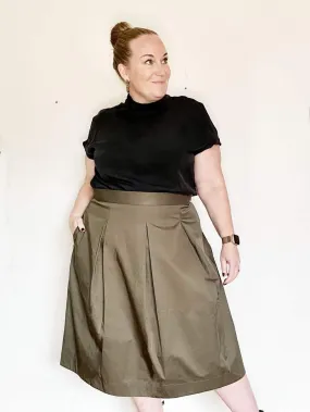 The Assembly Line - Three Pleat Skirt