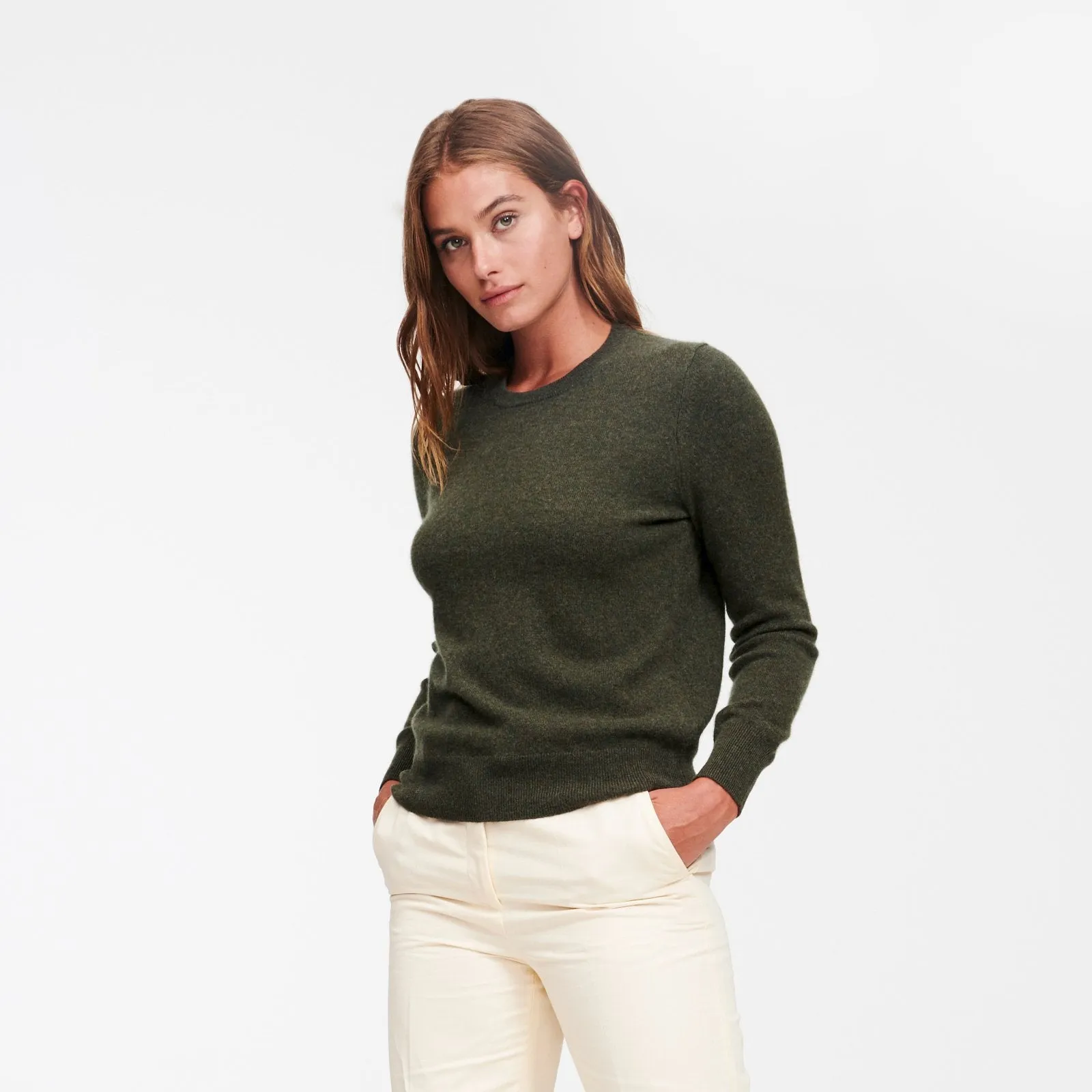 The Essential $75 Cashmere Sweater Womens