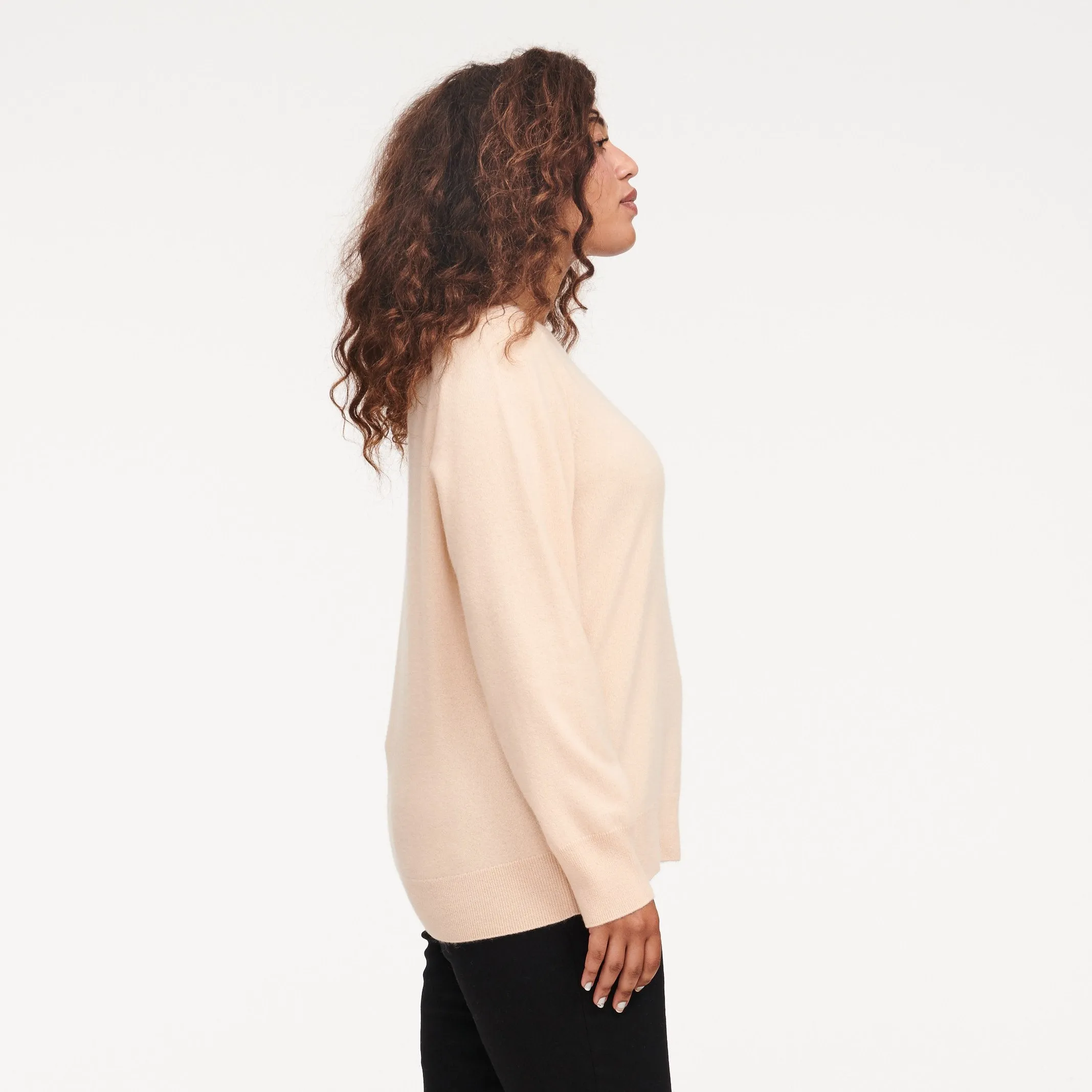 The Essential $75 Cashmere Sweater Womens