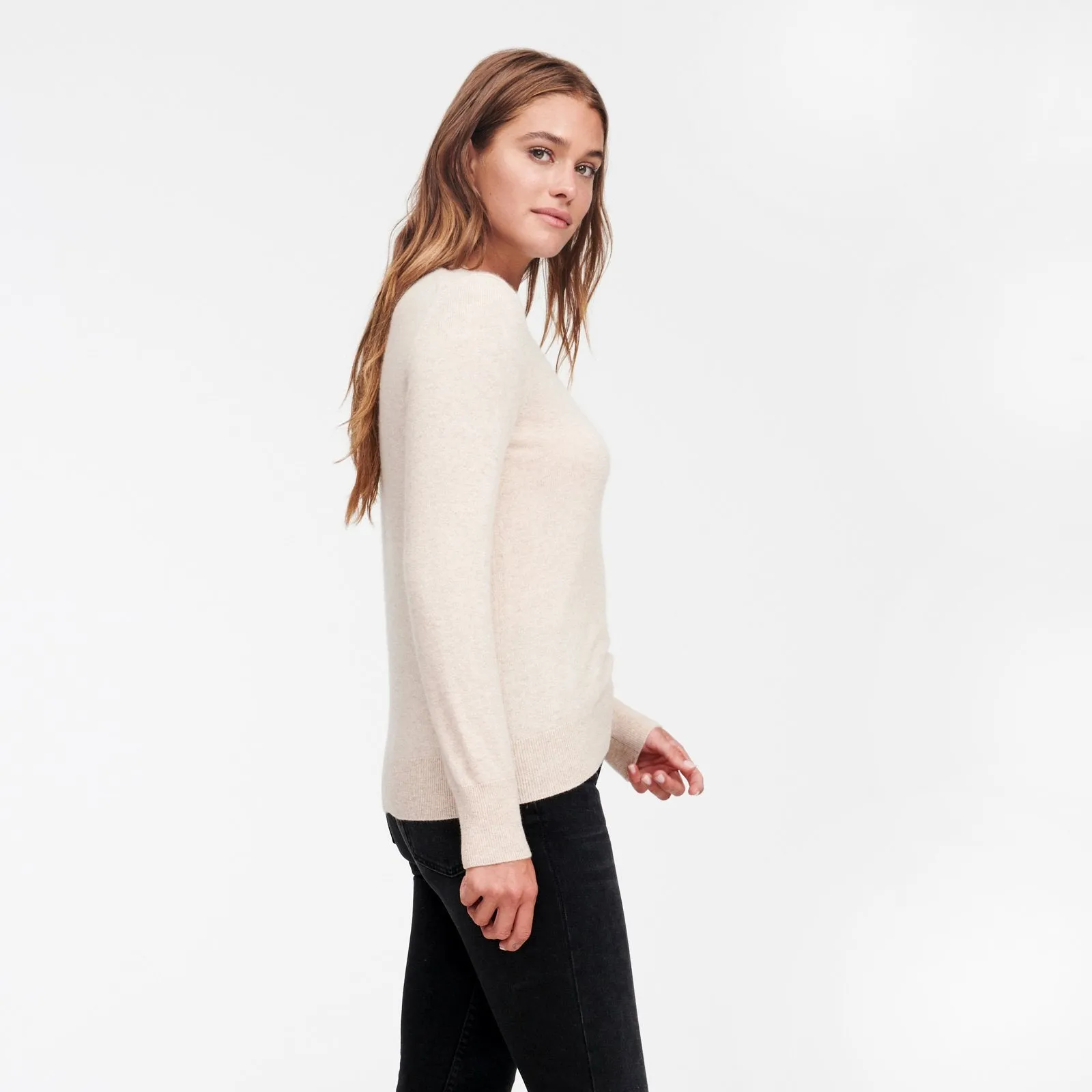 The Essential $75 Cashmere Sweater Womens