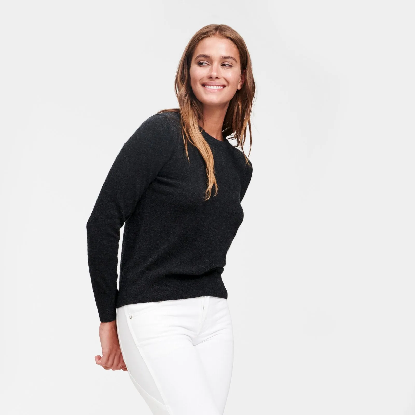 The Essential $75 Cashmere Sweater Womens