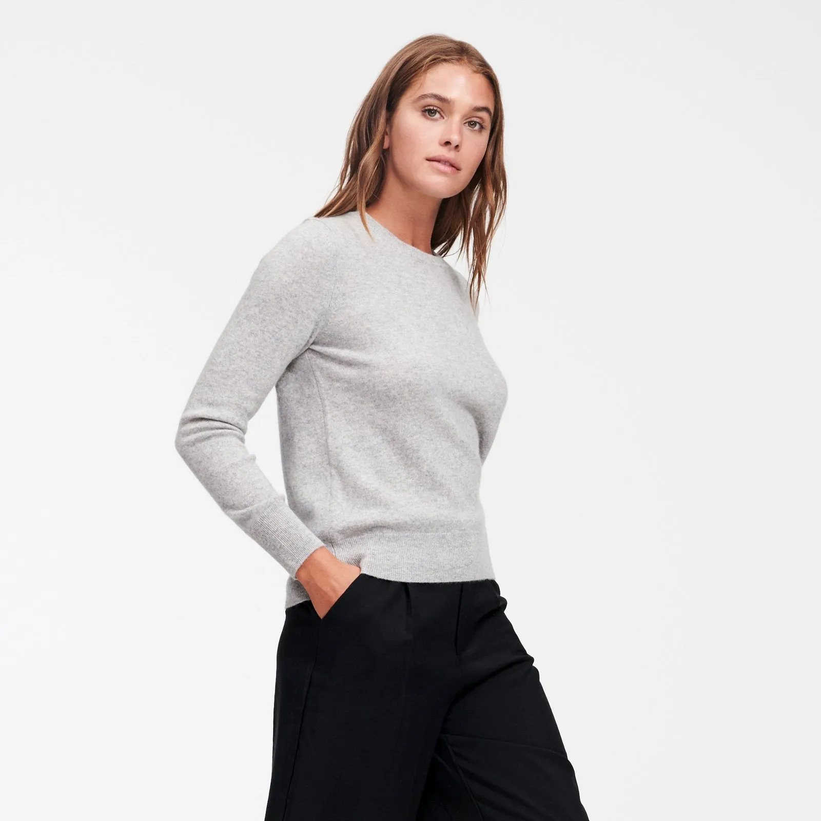 The Essential $75 Cashmere Sweater Womens