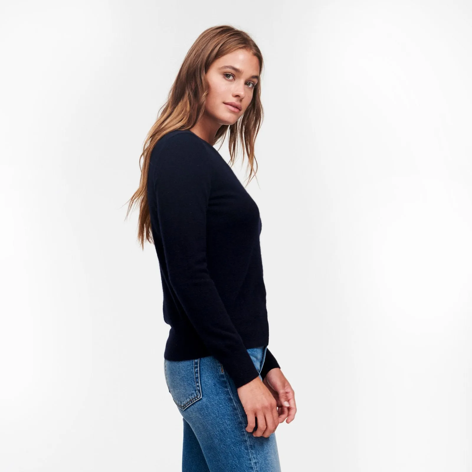 The Essential $75 Cashmere Sweater Womens