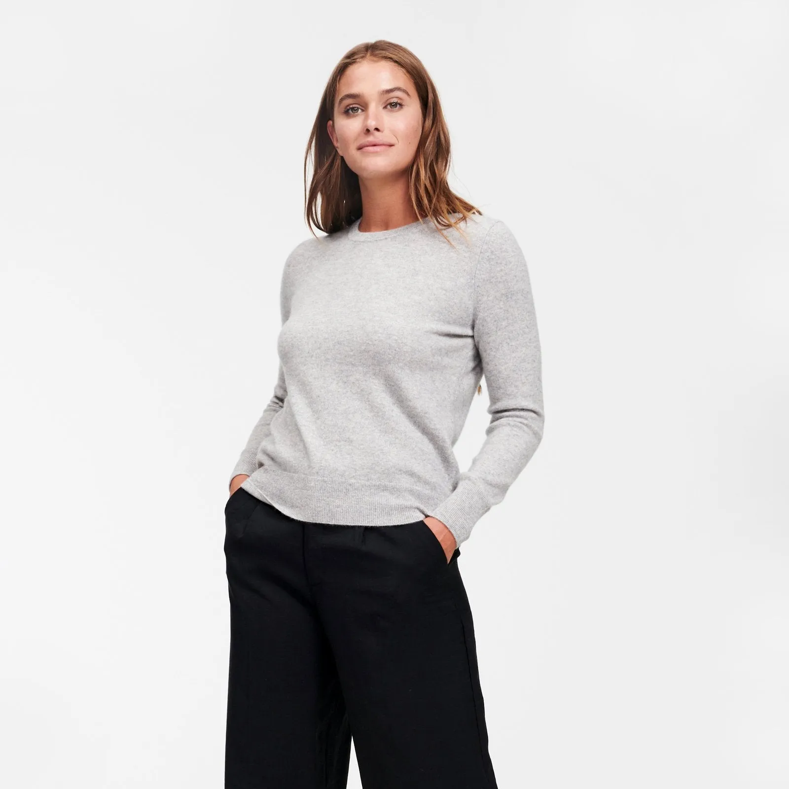 The Essential $75 Cashmere Sweater Womens