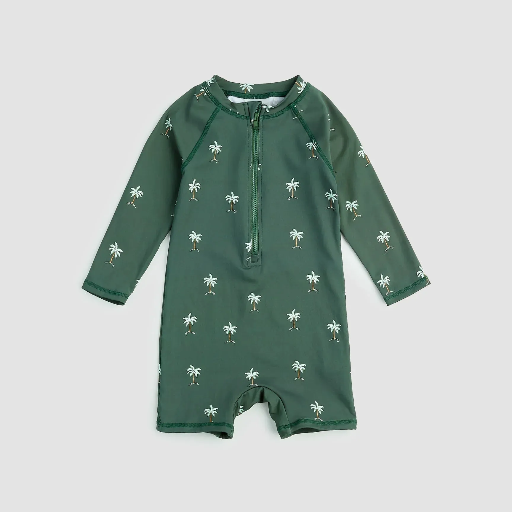 The Palm Tree Swim Romper - BABY