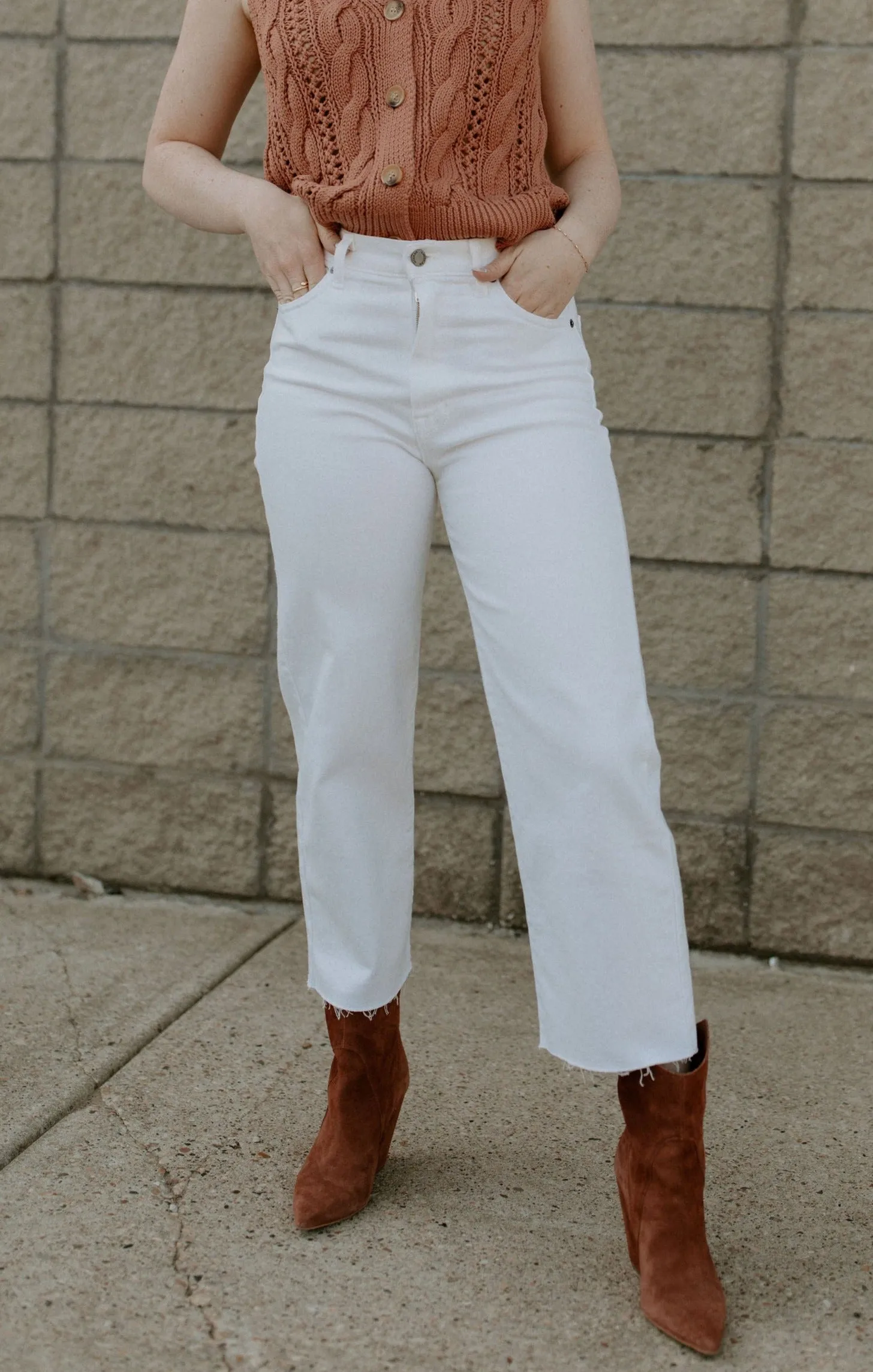 The Savannah Denim by Modern American - Vintage White