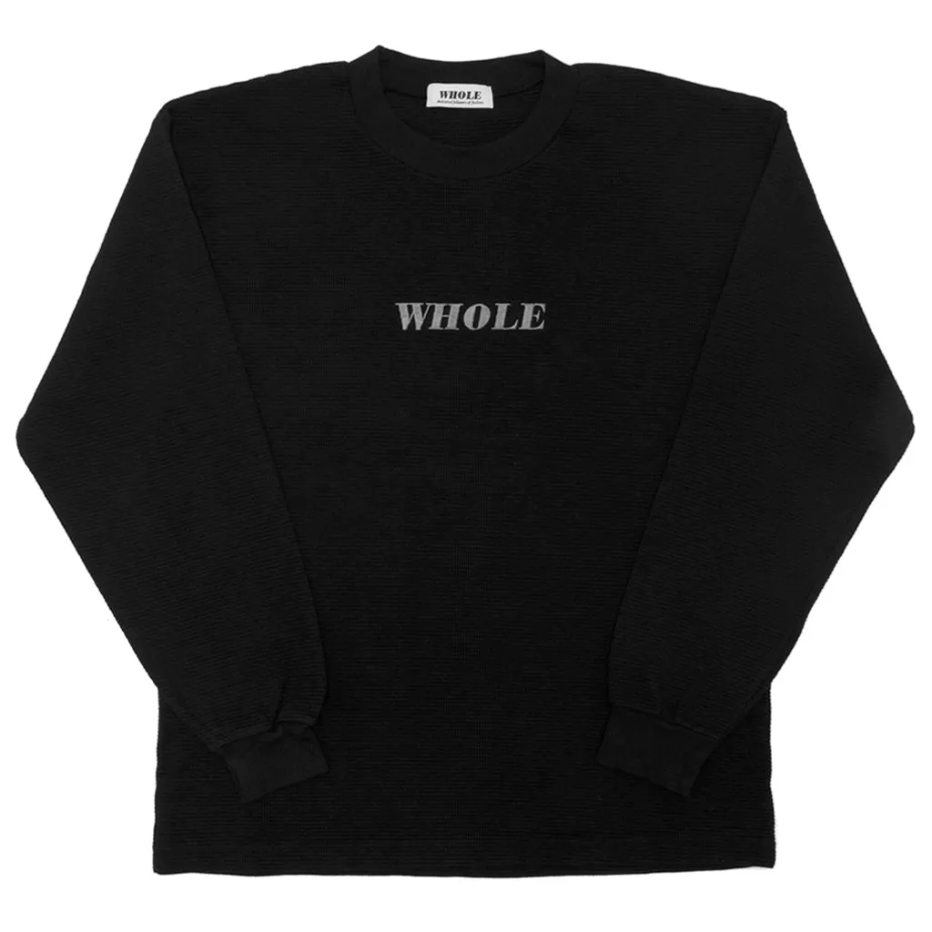 THERMAL LOGO LONG SLEEVE (black)