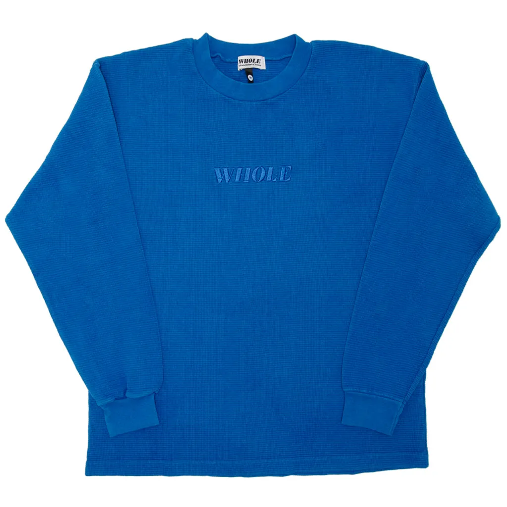 THERMAL LOGO LONG SLEEVE (blue)